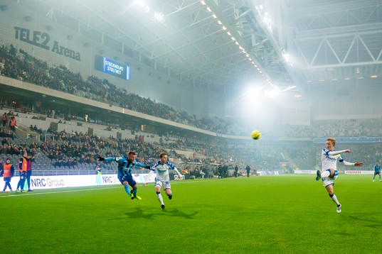 Vy över Tele2 Arena