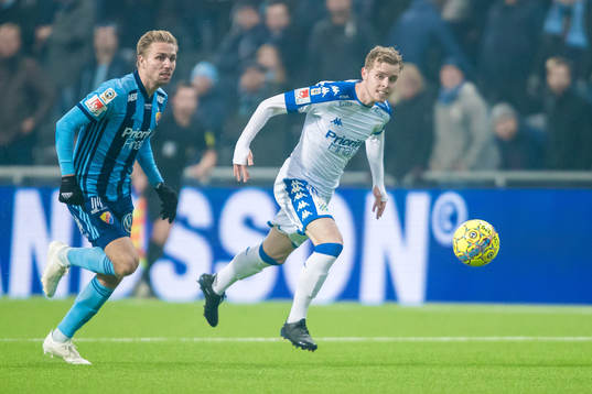IFK Göteborgs Victor Wernersson och Djurgårdens Jonathan