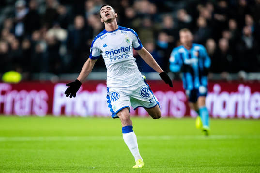 IFK Göteborgs Giorgi Kharaishvili deppar