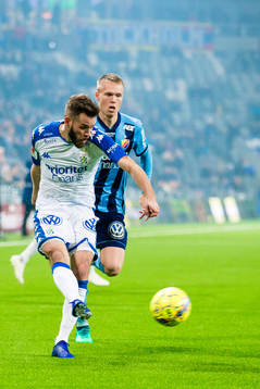 IFK Göteborgs Emil Salomonsson och Djurgårdens Jonathan