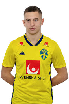 Stefan Veselinovic i Sveriges P19-landslag i futsal