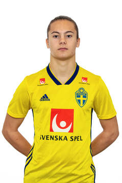 Samuel Uddenberg-Edgren i Sveriges P19-landslag i futsal