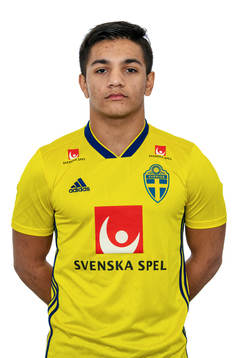 Demir Sulejmanovic i Sveriges P19-landslag i futsal