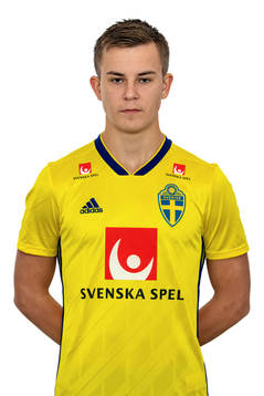 Arvid Olofsson i Sveriges P19-landslag i futsal