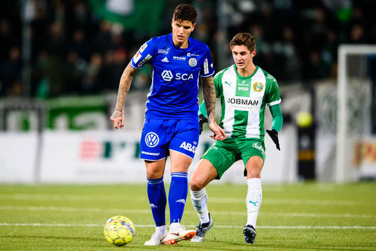 Hammarbys Leo Bengtsson och Sundsvalls David Batanero