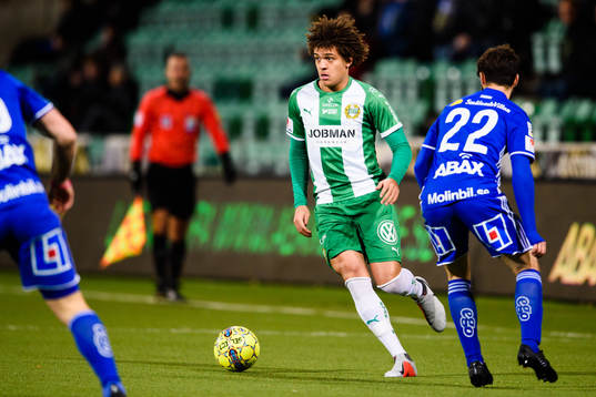 Hammarbys Neto Borges och Sundsvalls Jonathan Tamimi Syberg