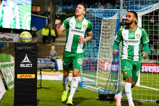Hammarbys Nikola Djurdjic jublar