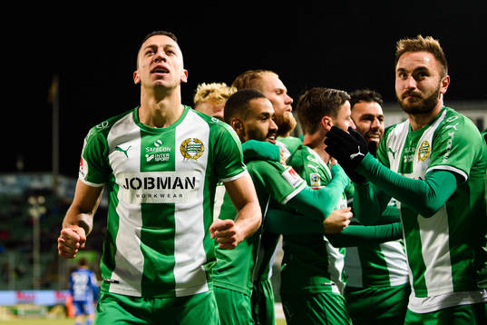 Hammarbys Nikola Djurdjic jublar