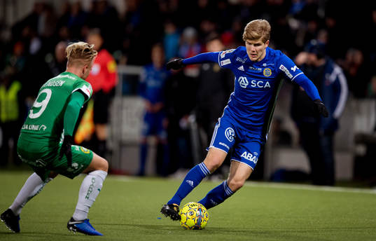 Hammarbys Sander Svendsen och Sundsvalls Oliver Berg