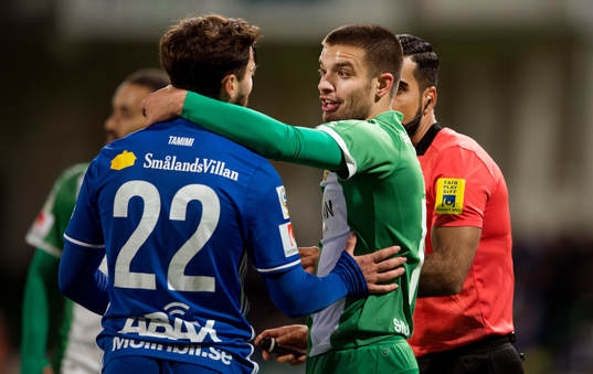 Sundsvalls Jonathan Tamimi Syberg och Hammarbys Vladimir