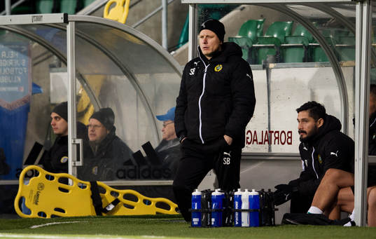 Hammarbys tränare Stefan Billborn