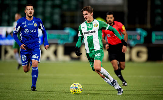 Sundsvalls Juan Jose Ciercoles Sagra och Hammarbys Leo