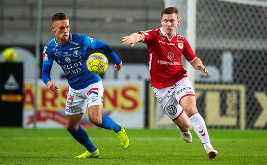 Kalmars Victor Agardius och Trelleborgs Felix Hörberg