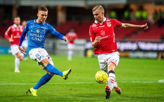 Kalmars Johan Stenmark och Trelleborgs Felix Hörberg