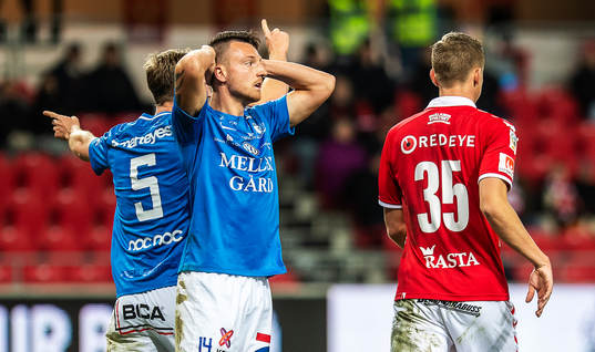 Trelleborgs Anton Tideman och Alexander Blomqvist deppar