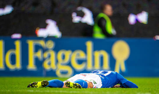 Trelleborgs Felix Hörberg deppar