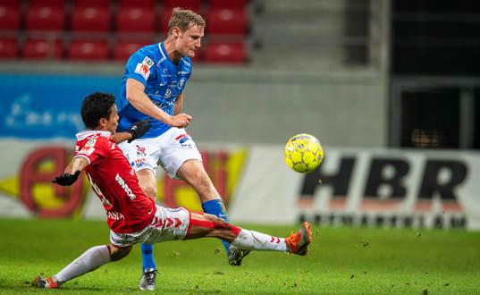 Kalmars Romário Pereira Sipião och Trelleborgs Anton