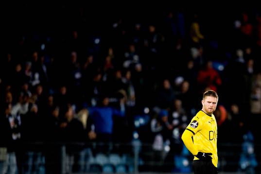 Marius Amundsen of Lillestrøm looks dejected