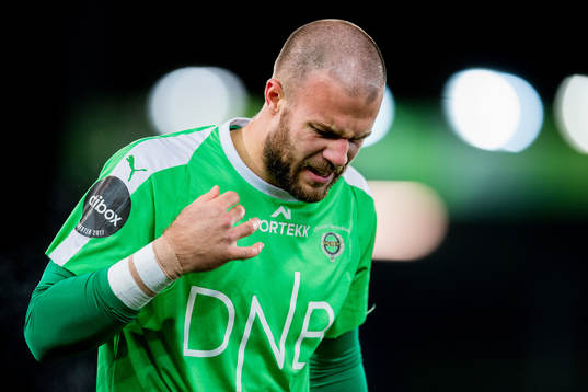 Goalkeeper Marko Maric of Lillestrøm