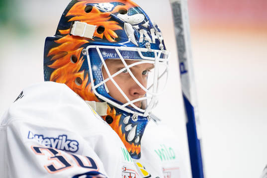 Växjös målvakt Viktor Fasth