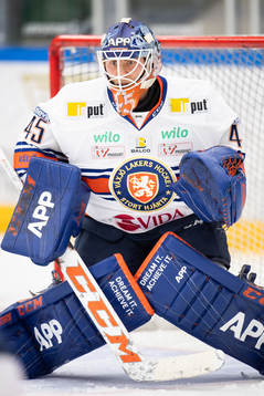 Växjös målvakt Viktor Andrén