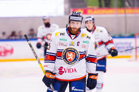Växjös Liam Reddox deppar