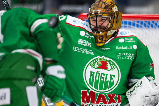Rögles målvakt Justin Pogge