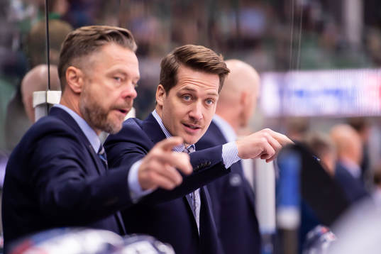 Växjös tränare Sam Hallam
