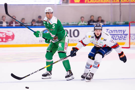Rögles Alen Bibic och Växjös Jonas Röndbjerg