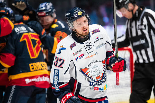 Linköpings Lukas Bengtsson deppar