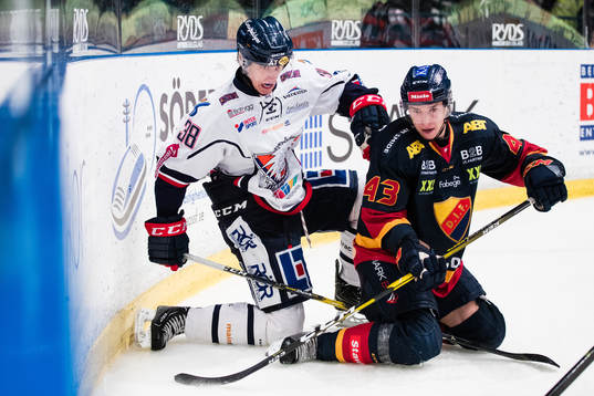 Linköpings Johan Södergran och Djurgårdens Tom Nilsson