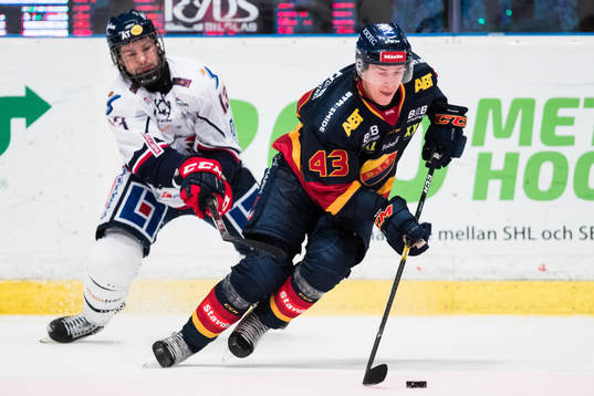 Linköpings Andrew Gordon och Djurgårdens Tom Nilsson
