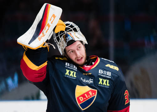 Djurgårdens målvakt Adam Reideborn