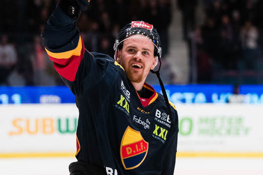 Djurgårdens Daniel Brodin jublar