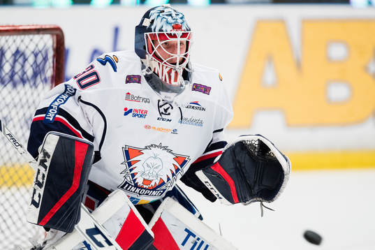 Linköpings målvakt Jacob Johansson