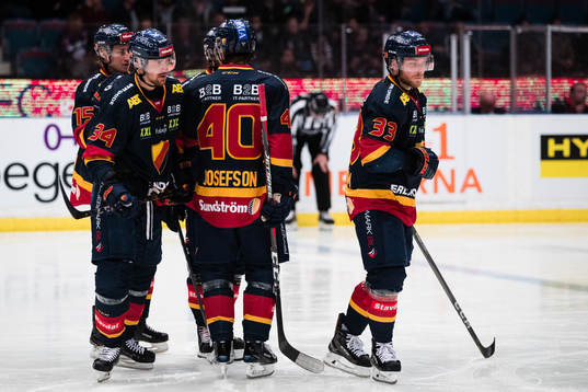 Djurgårdens Daniel Brodin, Jacob Josefson och Linus