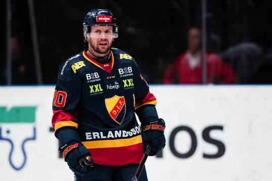 Djurgårdens Niclas Bergfors deppar