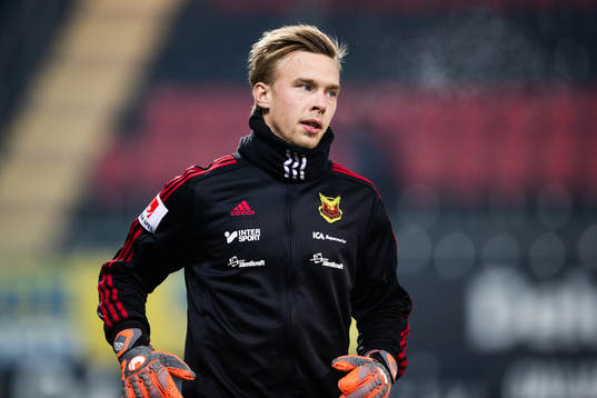 Östersunds målvakt Andreas Andersson
