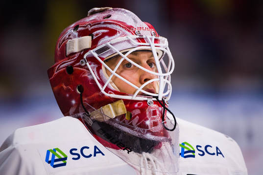 Timrås målvakt Victor Brattström
