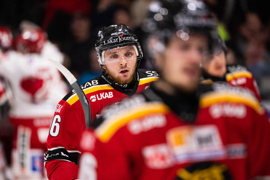 Luleås Oscar Engsund deppar