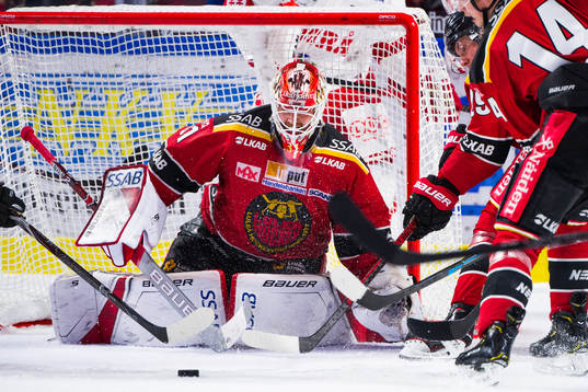 Luleås målvakt Niklas Rubin