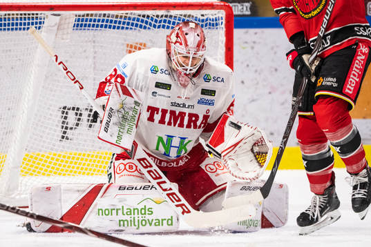 Timrås målvakt Niklas Svedberg