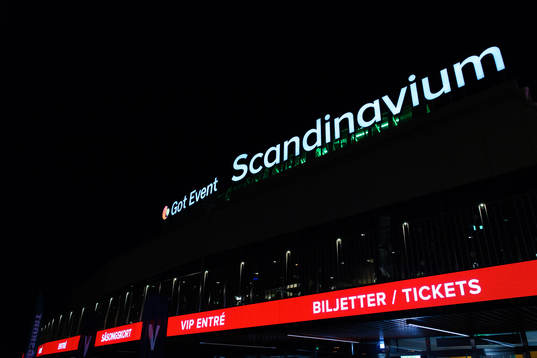 Exteriör av Scandinavium