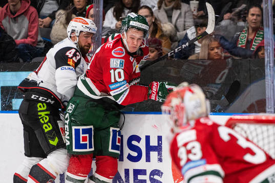 Malmö Redhawks Nichlas Hardt och Frölundas Gustav