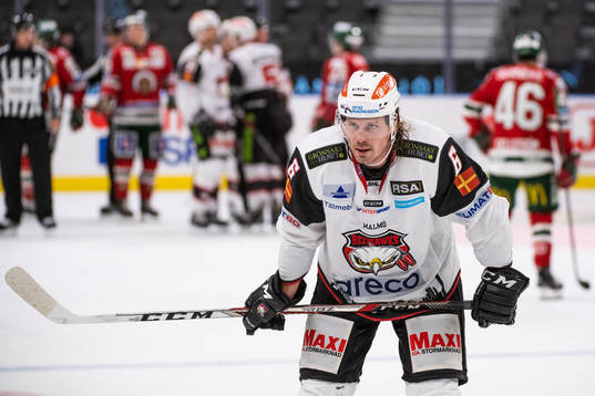 Malmö Redhawks Stefan Warg deppar