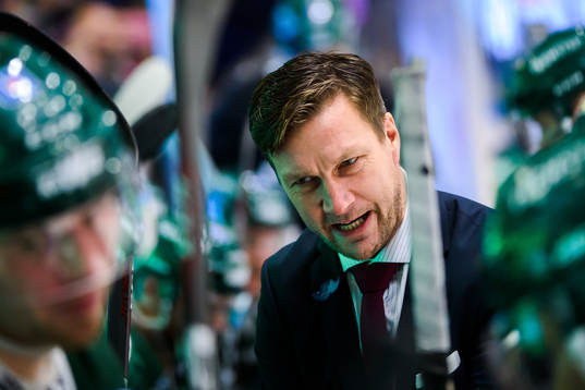Färjestads tränare Johan Pennerborn