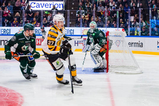 Färjestads Mikael Wikstrand, Skellefteås Robin Alvarez