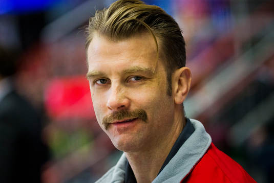 Örebros materialare Emil Kåberg med mustasch