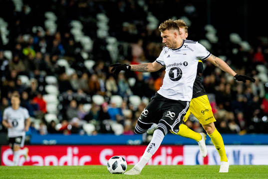 Nicklas Bendtner of Rosenborg