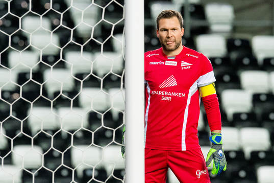 Goalkeeper Håkon Opdal of Start